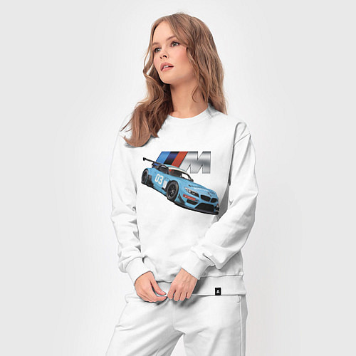 Женский костюм BMW M Performance Motorsport / Белый – фото 3