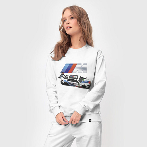 Женский костюм BMW Great Racing Team / Белый – фото 3