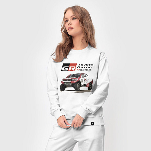 Женский костюм Toyota Gazoo Racing Team, Finland Motorsport / Белый – фото 3