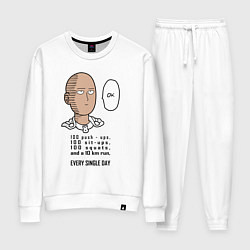 Женский костюм Список тренировки Сайтама One Punch-Man