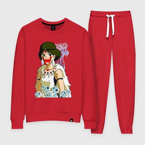 Женский костюм Angry princess / Красный – фото 1