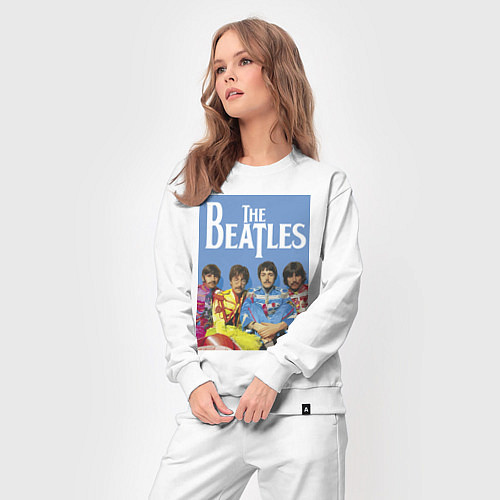 Женский костюм The Beatles - world legend! / Белый – фото 3