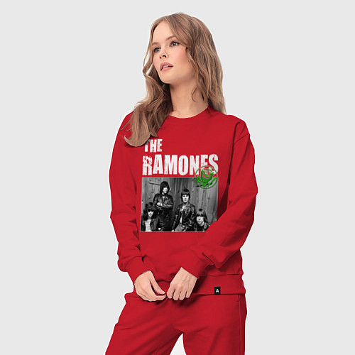 Женский костюм The Ramones Рамоунз / Красный – фото 3