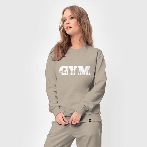 Женский костюм GYM- образ жизни / Миндальный – фото 3