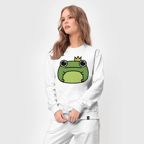Женский костюм Frog Lucky король / Белый – фото 3