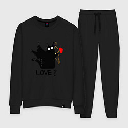 Женский костюм LOVE CAT WHAT cat