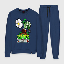 Костюм хлопковый женский Plants vs Zombies рука зомби, цвет: тёмно-синий