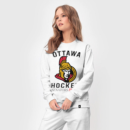 Женский костюм OTTAWA SENATORS ОТТАВА СЕНАТОРЗ / Белый – фото 3