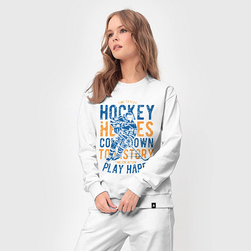 Женский костюм Hockey / Белый – фото 3