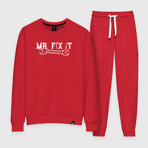 Женский костюм Mr FIX IT / Красный – фото 1