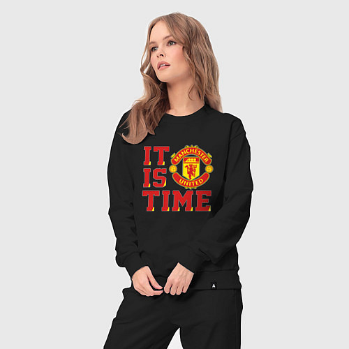 Женский костюм It is Manchester United Time Манчестер Юнайтед / Черный – фото 3