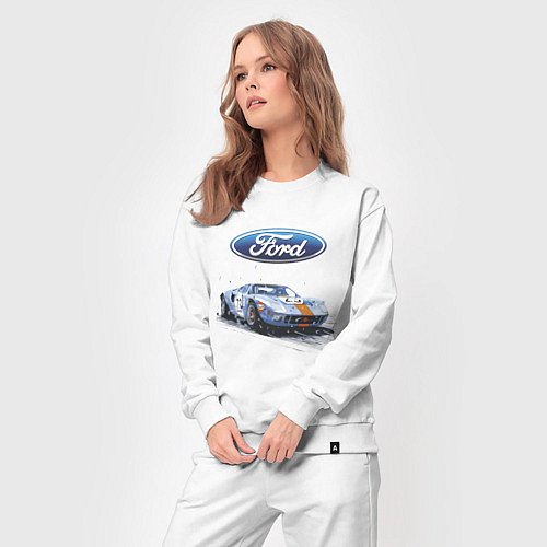 Женский костюм Ford Motorsport / Белый – фото 3