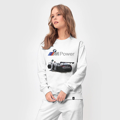 Женский костюм BMW Motorsport M Power Racing Team / Белый – фото 3