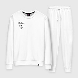 Костюм хлопковый женский The Nighters Basemans Mjolnir, цвет: белый