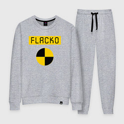 Костюм хлопковый женский ASAP ROCKY FLACKO, цвет: меланж