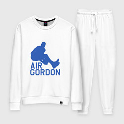 Костюм хлопковый женский Air Gordon, цвет: белый