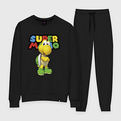 Костюм хлопковый женский Koopa Troopa Super Mario, цвет: черный