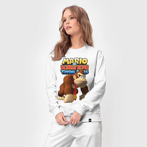Женский костюм Mario Donkey Kong Nintendo / Белый – фото 3