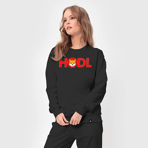 Женский костюм HODL Shiba / Черный – фото 3