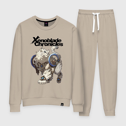 Женский костюм Xenoblade Chronicles Nintendo Video Game / Миндальный – фото 1