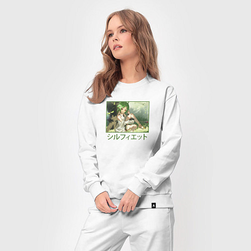 Женский костюм Милая Сильфиетта / Белый – фото 3