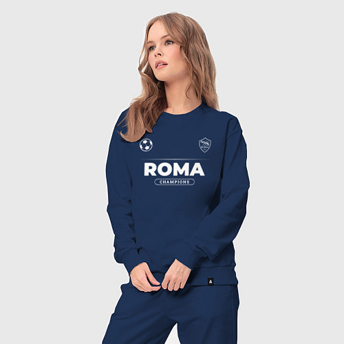 Женский костюм Roma Форма Чемпионов / Тёмно-синий – фото 3