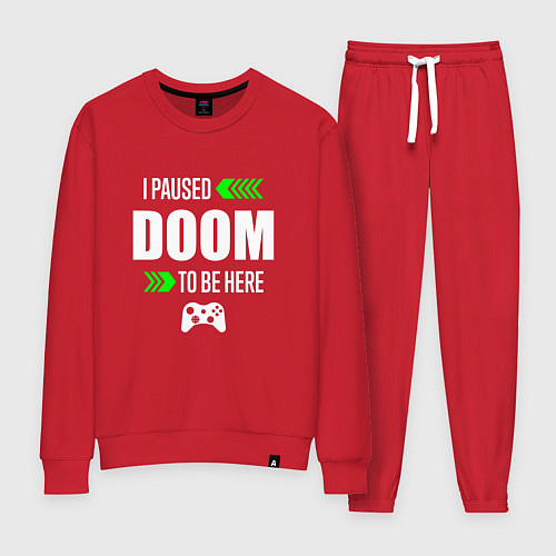 Женский костюм Doom I Paused / Красный – фото 1
