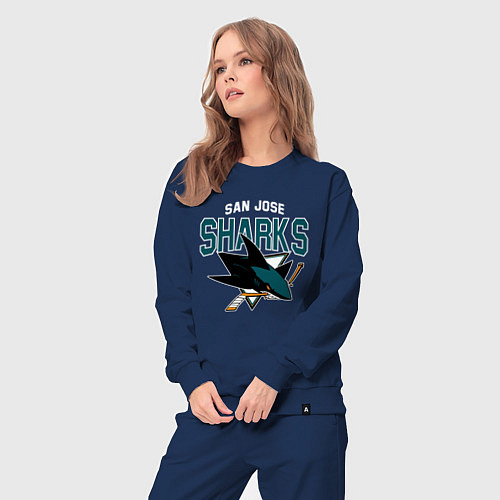 Женский костюм SAN JOSE SHARKS NHL / Тёмно-синий – фото 3