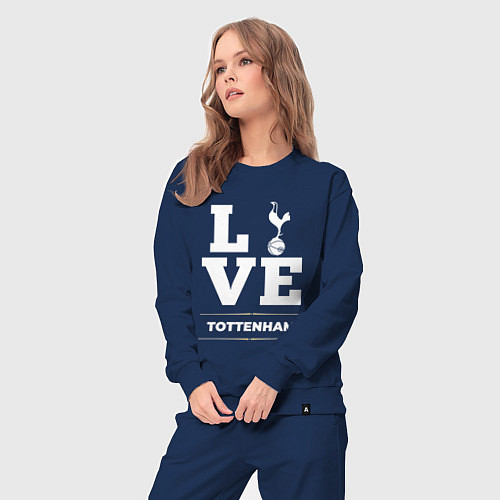 Женский костюм Tottenham Love Classic / Тёмно-синий – фото 3