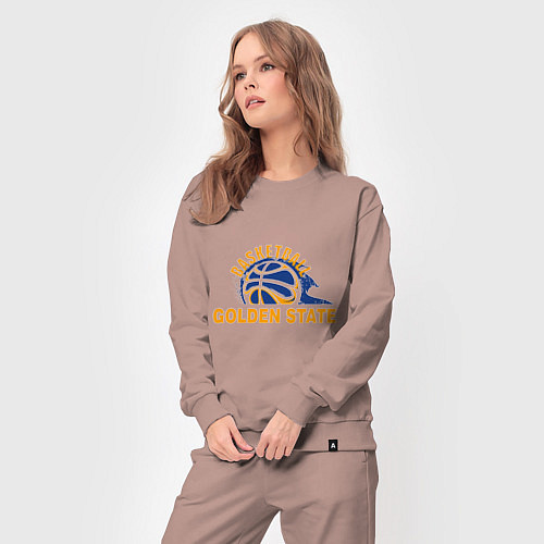 Женский костюм Golden State Basketball / Пыльно-розовый – фото 3