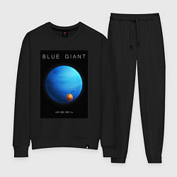 Женский костюм Blue Giant Голубой Гигант Space collections