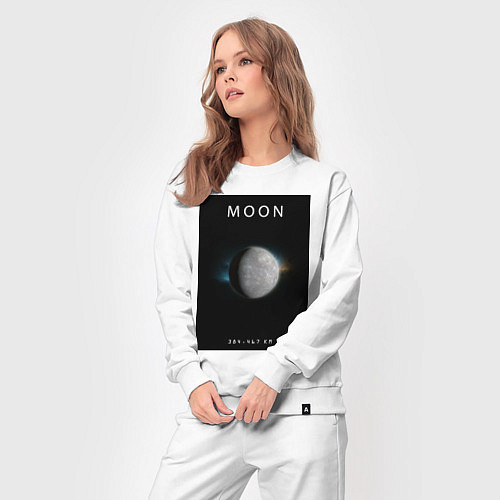 Женский костюм Moon Луна Space collections / Белый – фото 3