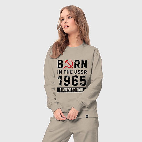 Женский костюм Born In The USSR 1965 Limited Edition / Миндальный – фото 3