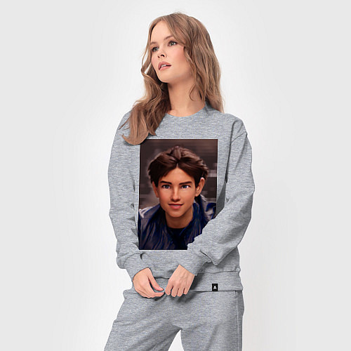 Женский костюм DIGITAL ART МУЛЬТ ТОМ КРУЗ МОТОЦИКЛ / Меланж – фото 3