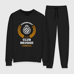 Женский костюм Лого Club Brugge и надпись Legendary Football Club