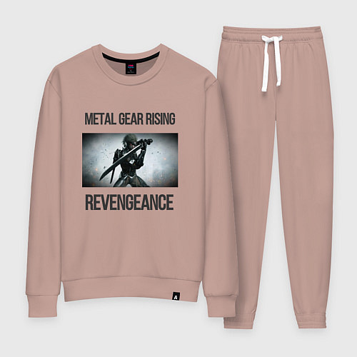 Женский костюм Metal Gear Rising: Revengeance - Raiden / Пыльно-розовый – фото 1