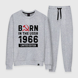 Костюм хлопковый женский Born In The USSR 1966 Limited Edition, цвет: меланж