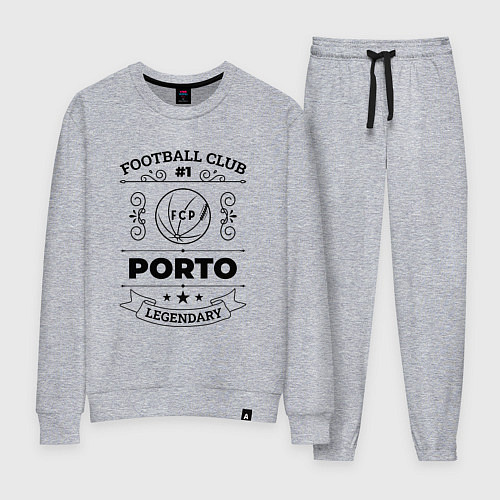 Женский костюм Porto: Football Club Number 1 Legendary / Меланж – фото 1