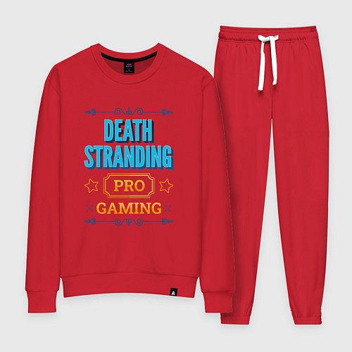 Женский костюм Игра Death Stranding PRO Gaming / Красный – фото 1