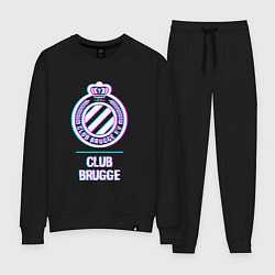 Женский костюм Club Brugge FC в стиле Glitch
