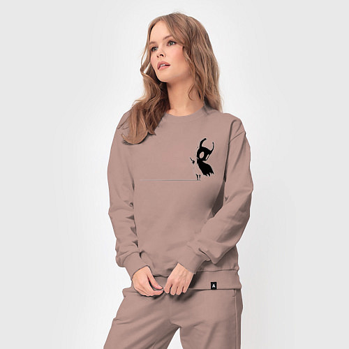 Женский костюм Hollow Knight на краю / Пыльно-розовый – фото 3