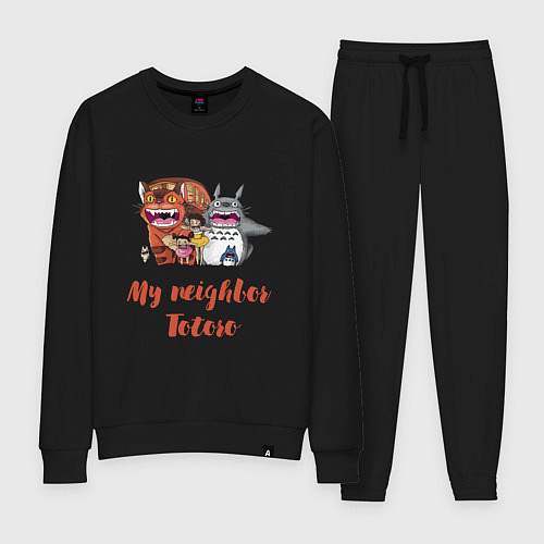 Женский костюм Мой сосед Тоторо - персонажи / Черный – фото 1