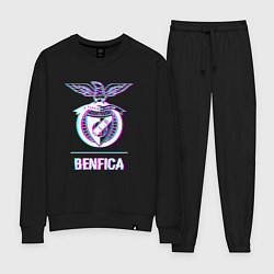 Женский костюм Benfica FC в стиле glitch
