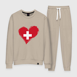 Женский костюм Сердце - Швейцария