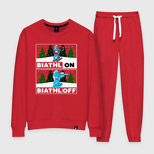 Женский костюм BiathlON BiathlOFF / Красный – фото 1