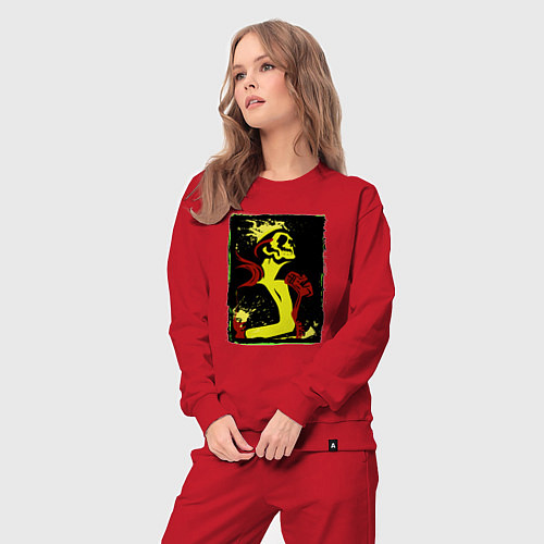 Женский костюм Мисфитс / Красный – фото 3