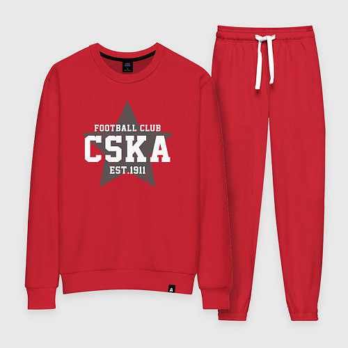 Женский костюм ЦСКА Москва Звезда / Красный – фото 1
