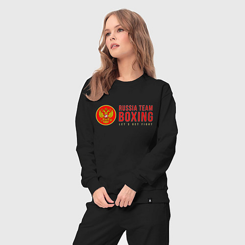 Женский костюм Lets get boxing / Черный – фото 3