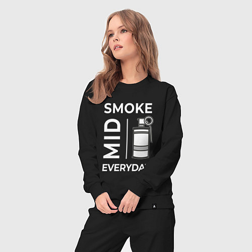 Женский костюм Smoke Mid Everyday / Черный – фото 3