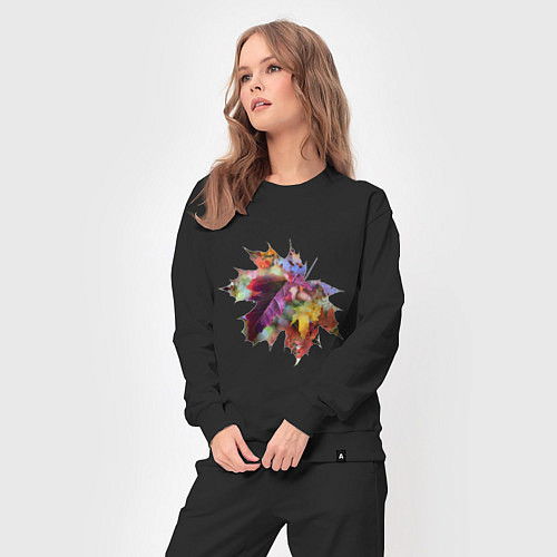 Женский костюм Кленовая осень / Черный – фото 3